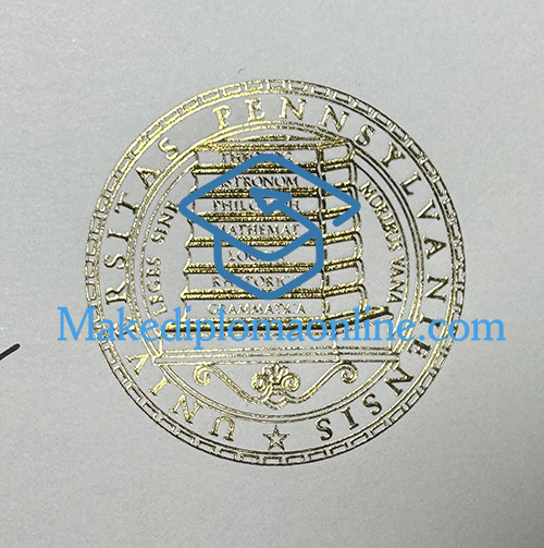 University of Pennsylvania Diploma seal