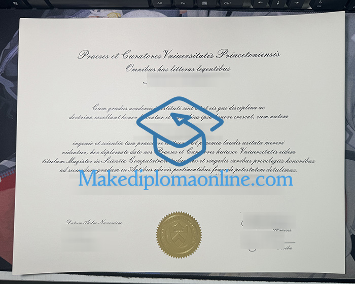 Princeton University Diploma