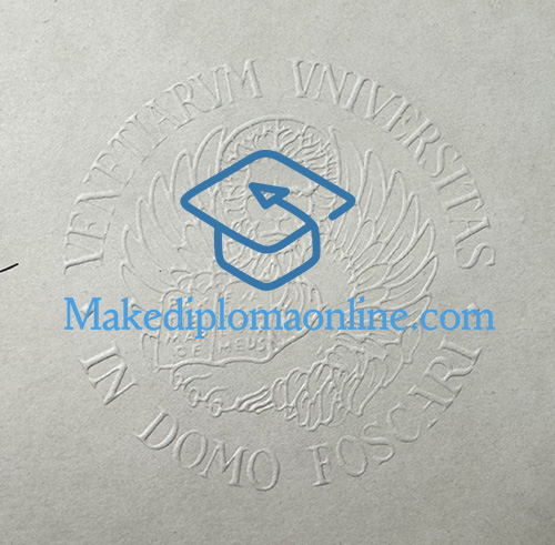 Università Ca' Foscari Venezia Diploma seal