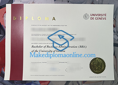 University of Geneva Diploma