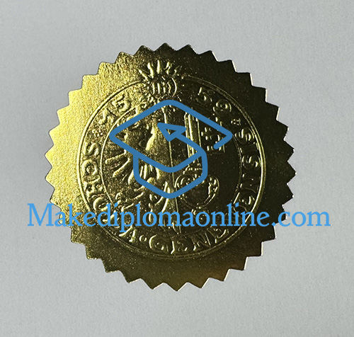 University of Geneva Diploma seal