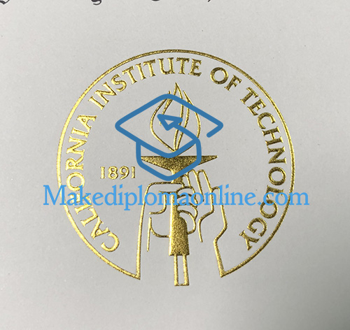 Caltech Diploma seal
