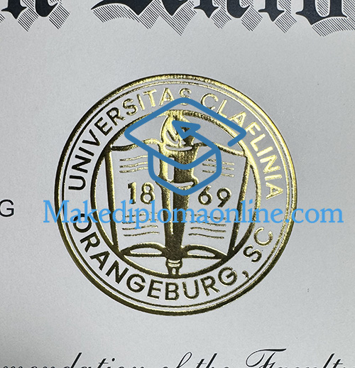Claflin University Diploma seal