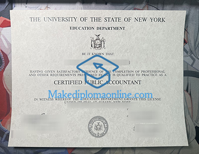 New York CPA Certificate