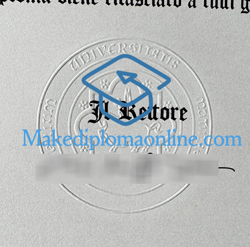Università degli Studi di Modena e Reggio Emilia Diploma Seal