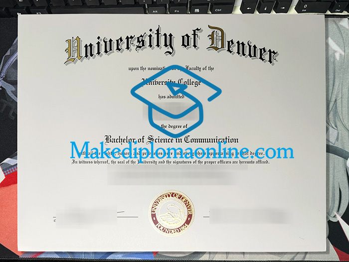 University of Denver Diploma