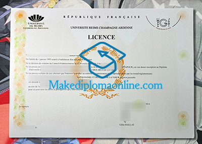 Université de Reims Champagne-Ardenne Diploma