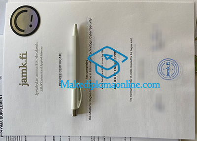 Jyväskylän ammattikorkeakoulu Degree Certificate