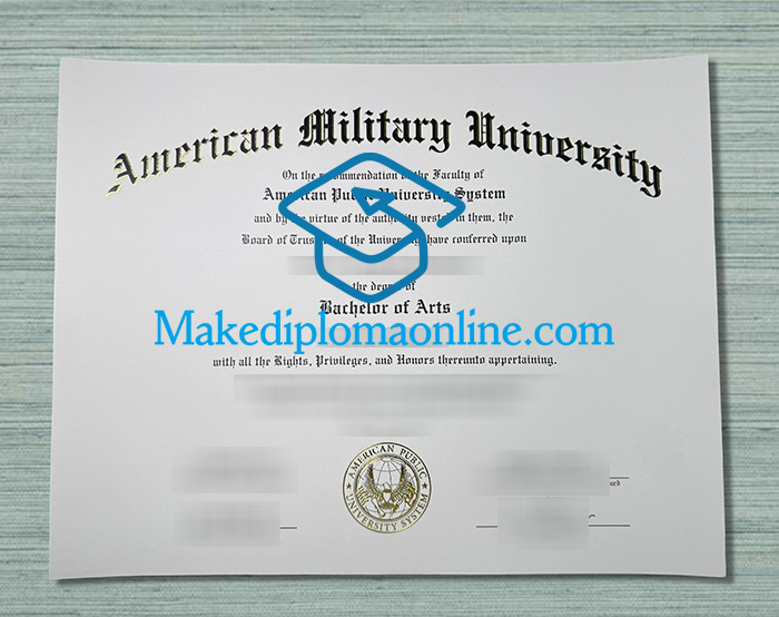 American Public University Diploma American Public University Diploma