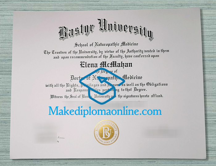 Bastyr University Diploma Bastyr University Diploma