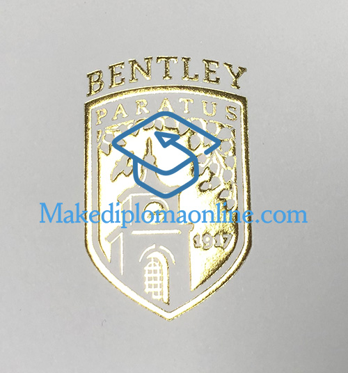 Bentley University Diploma seal Bentley University Diploma seal