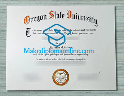 Oregon State University Diploma