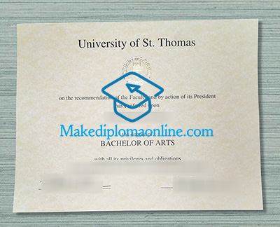 University of St. Thomas Diploma
