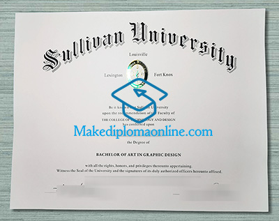 Sullivan University Diploma seal