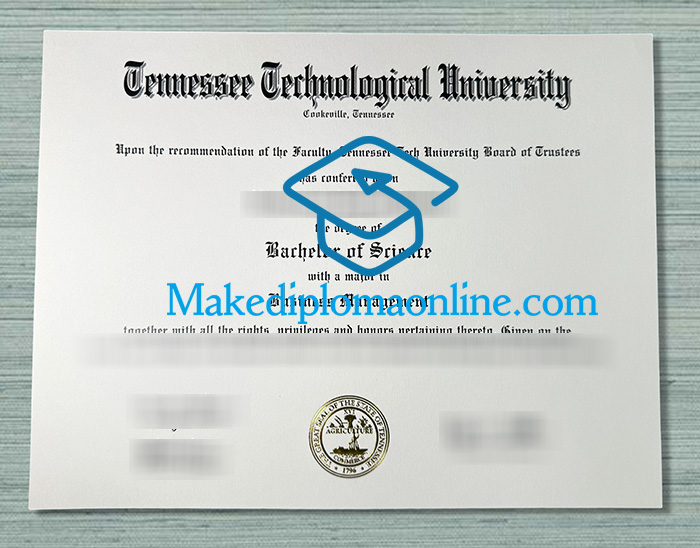 Tennessee Technological University Diploma