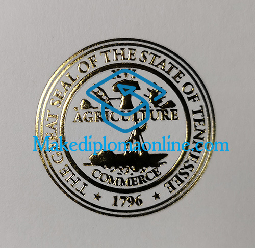 Tennessee Tech Diploma seal Tennessee Tech Diploma seal
