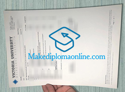 Victoria University Transcript