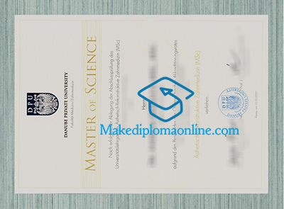 Danube Private University Diploma