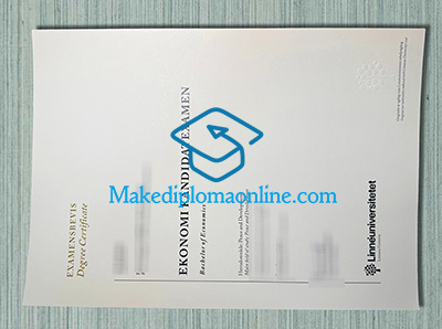 Linnaeus University Degree Certificate