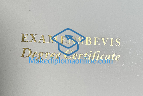 Linnaeus University Degree Certificate seal Linnaeus University Degree Certificate seal